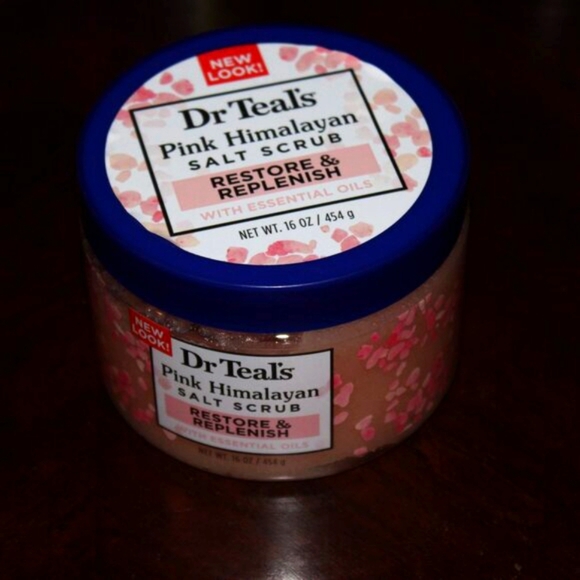 Dr Teal’s Pink Himalayan Salt Scrub - 16oz | Brand New! - Picture 3 of 3